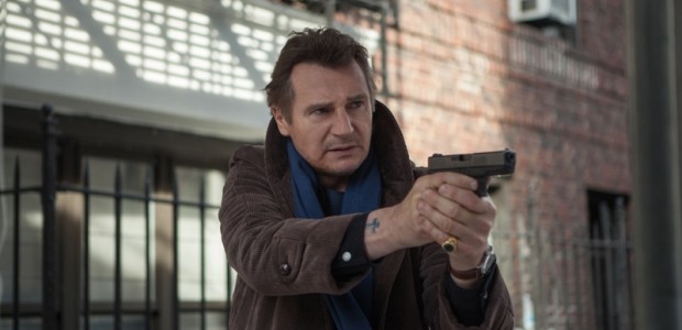 Liam Neeson. And he's hunting bad guys!