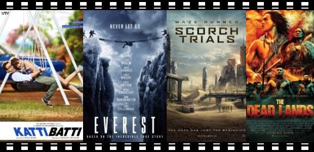Four movies this weekend. What are you gonna watch?