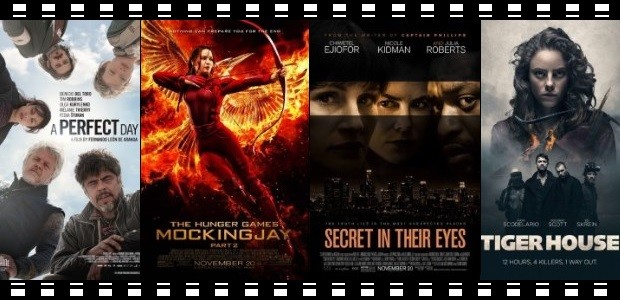 Last of the Mockingjay, a Hollywood remake of an Oscar winning film, an art-house film from a Spanish director and a weekly horror/thriller release.