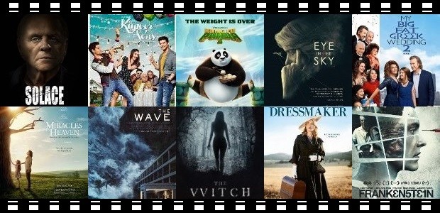 Kung Fu Panda, The Witch, and others.