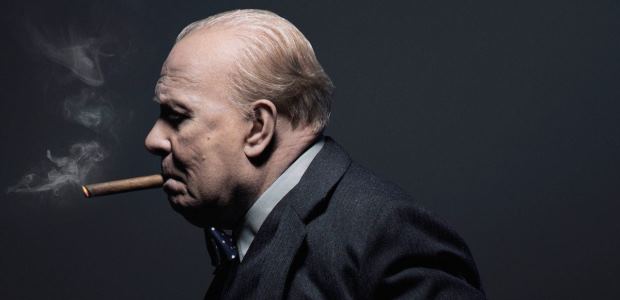 The biggest crime Joe Wright commits with Darkest Hour is reducing Churchill to a caricature.