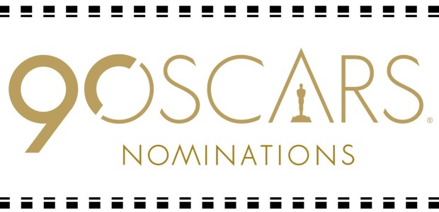Nominees for the 90th Academy Awards